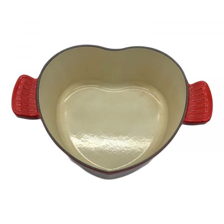 LE CREUSET (ルクルーゼ) 両手鍋 レッド ココットダムール｜トレファク