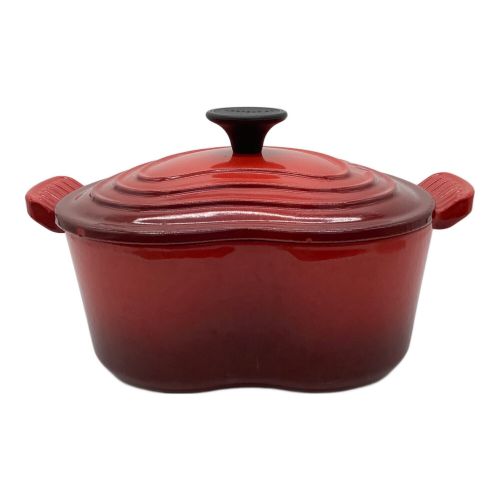 LE CREUSET (ルクルーゼ) 両手鍋 レッド ココットダムール