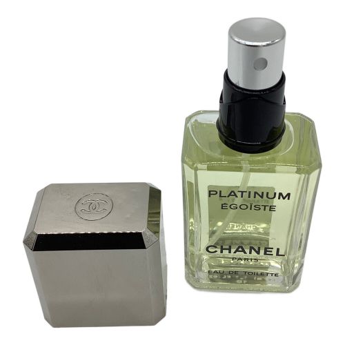 CHANEL (シャネル) オードトワレ エゴイストプラチオナム 50ml 残量80%-99%