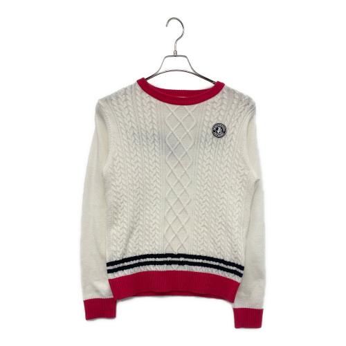 JACK BUNNY (ジャックバニー) ゴルフウェア(トップス) レディース SIZE S ホワイト セーター 263-2270154