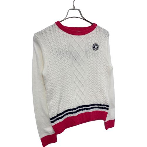 JACK BUNNY (ジャックバニー) ゴルフウェア(トップス) レディース SIZE S ホワイト セーター 263-2270154
