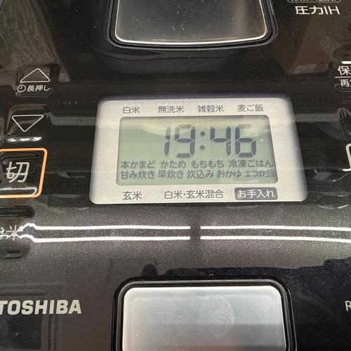 TOSHIBA (トウシバ) 圧力IH炊飯ジャー RC-6PXV 2023年製 232 0.63L
