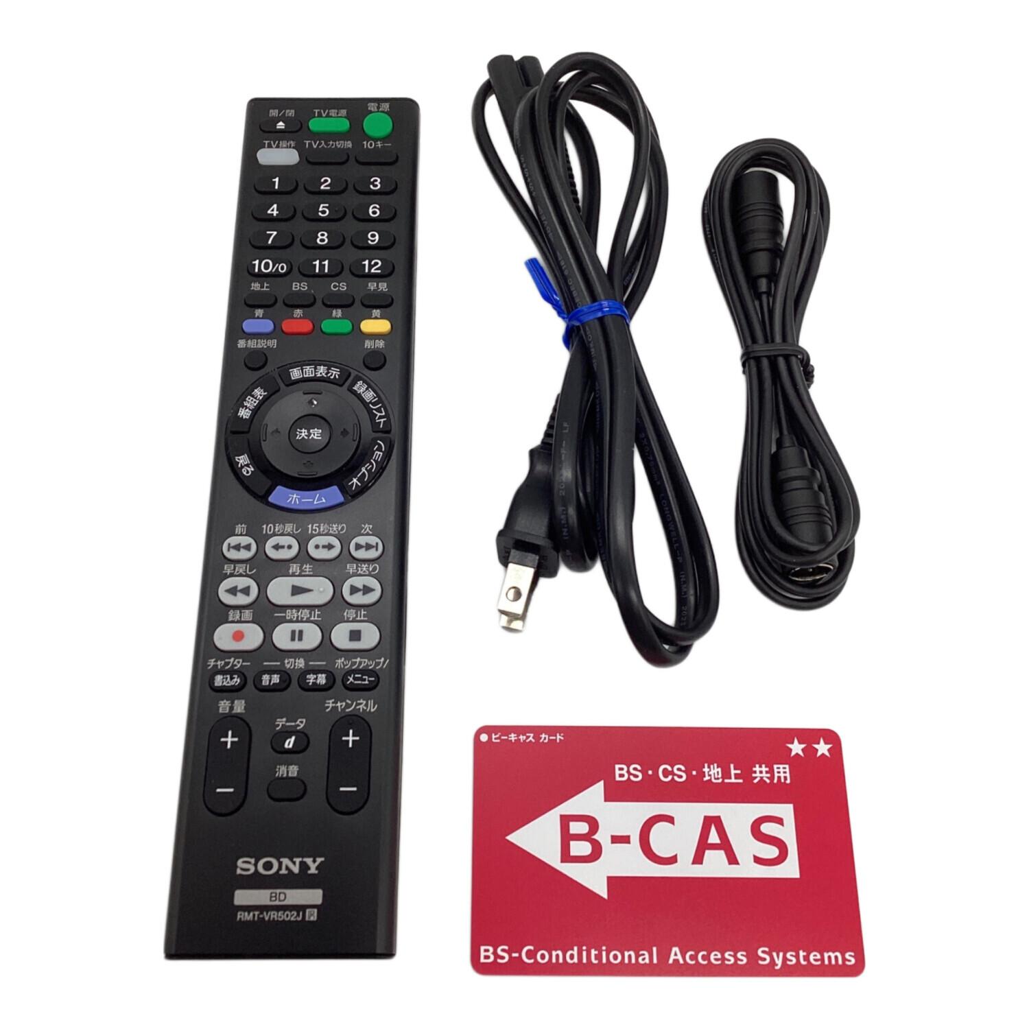 SONY (ソニー) Blu-rayレコーダー BDZ-ZW1900 2024年発売モデル 程度A