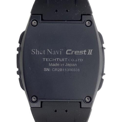 shotnavi (ショットナビ) ゴルフGPSナビウォッチ Crest Ⅱ 説明書