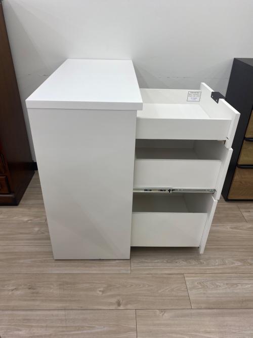 ニトリ キッチンカウンター ホワイト スライド台 エトナ90