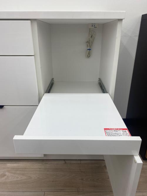 ニトリ キッチンカウンター ホワイト スライド台 エトナ90