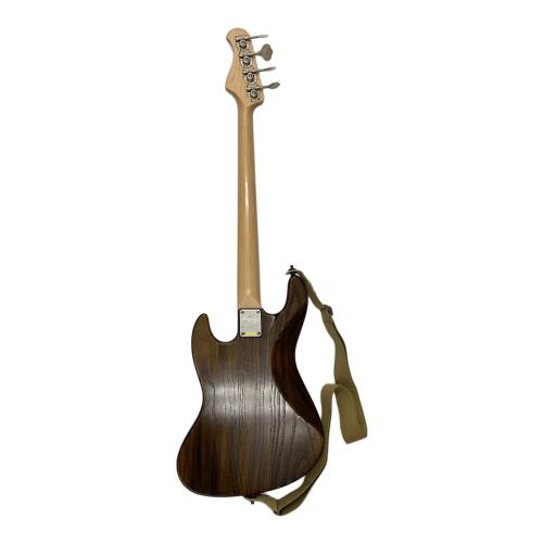 Bacchus (バッカス) エレキベース W-LINE ASH/R BR/01L-MH 順反り有 ジャックガリ有 動作確認済み G05491