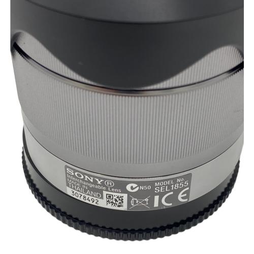 SONY (ソニー) 標準ズームレンズ SEL1855 E18-55mm 3078492