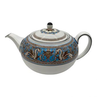 Wedgwood (ウェッジウッド) ティーポット フロレンティーン・ターコイズ