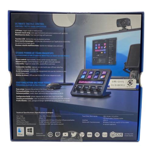 elgato (ELGATO) ショートカットキーボード STREAM DECK+