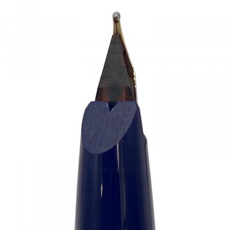 MONTBLANC (モンブラン) 万年筆 ネイビー ペン先14K刻印有｜トレファク