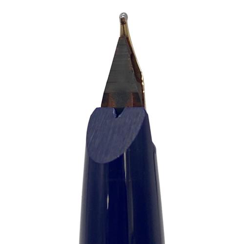 MONTBLANC (モンブラン) 万年筆 ネイビー ペン先14K刻印有