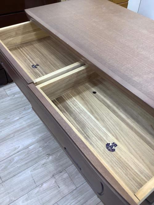 府中家具 (フチュウカグ) 桐タンス ブラウン 5段