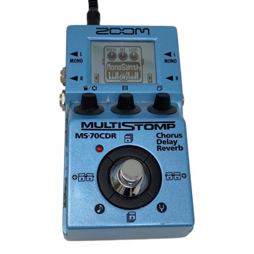 ZOOM (ズーム) マルチエフェクター MS-70CDR
