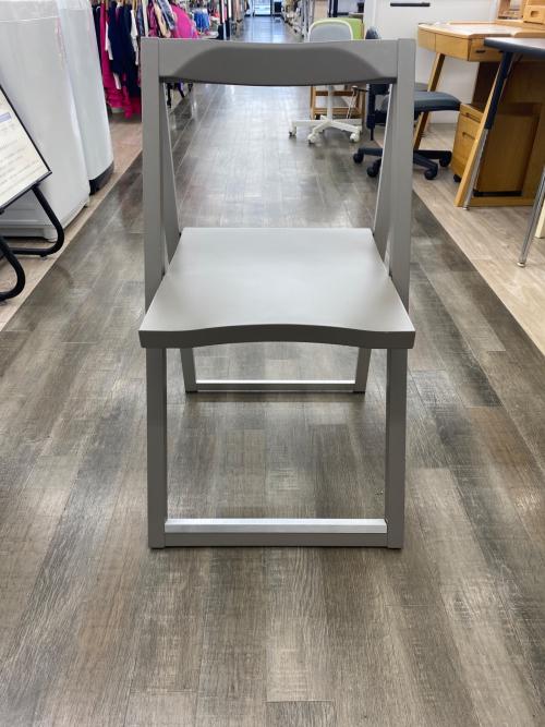 CALLIGARIS (カリガリス) 折りたたみチェアー グレー×シルバー 1人掛け