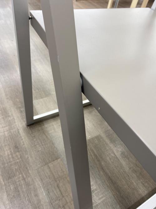 CALLIGARIS (カリガリス) 折りたたみチェアー グレー×シルバー 1人掛け