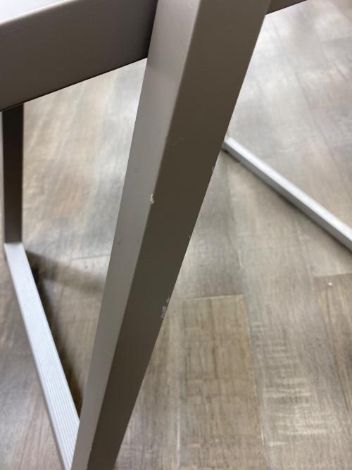 CALLIGARIS (カリガリス) 折りたたみチェアー グレー×シルバー 1人掛け