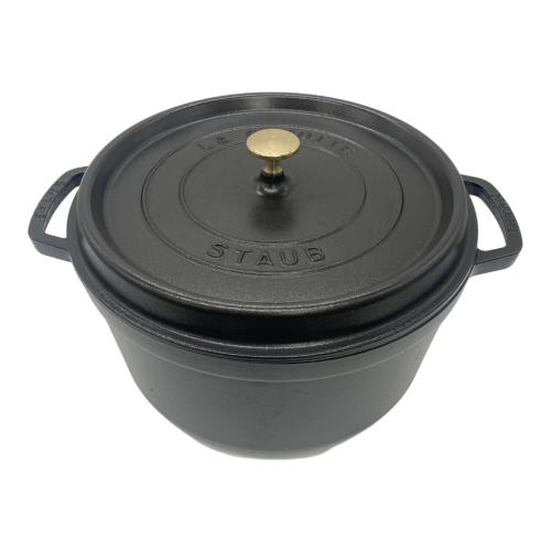Staub (ストウブ) ピコ・ココット 30cm ブラック LA COCOTTE