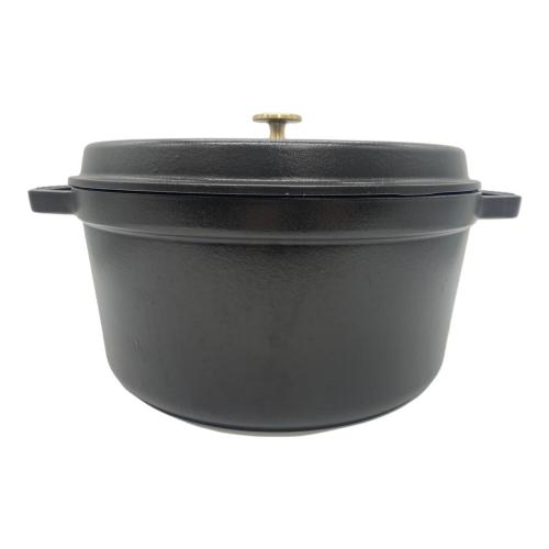 Staub (ストウブ) ピコ・ココット 30cm ブラック LA COCOTTE