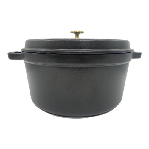Staub (ストウブ) ピコ・ココット 30cm ブラック LA COCOTTE