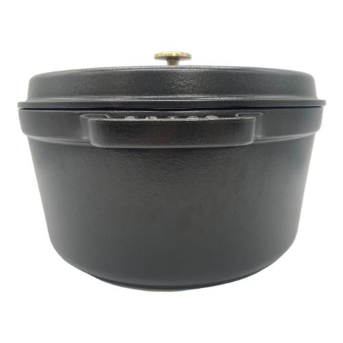 Staub (ストウブ) ピコ・ココット 30cm ブラック LA COCOTTE
