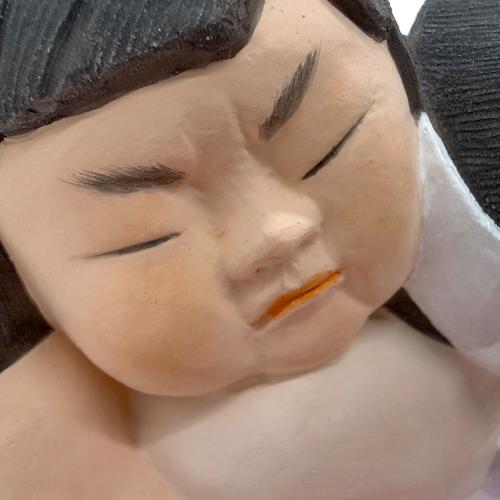 土人形 一番勝負