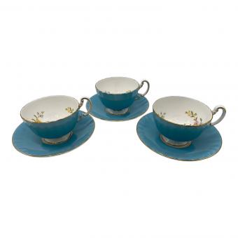 Aynsley (エインズレイ) カップ&ソーサー 金彩変色ハガレ有 ペンブロック アテネ 3Pセット