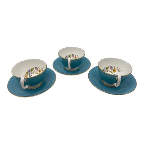 Aynsley (エインズレイ) カップ&ソーサー 金彩変色ハガレ有 ペンブロック アテネ 3Pセット