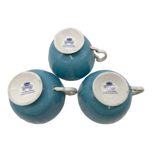 Aynsley (エインズレイ) カップ&ソーサー 金彩変色ハガレ有 ペンブロック アテネ 3Pセット