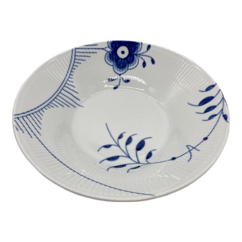 ROYAL COPENHAGEN (ロイヤル・コペンハーゲン) パスタプレート ブルーフルーテッド・メガ