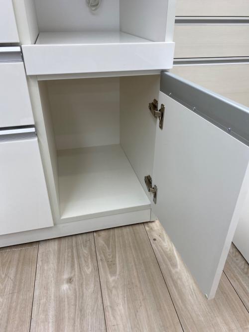 ニトリ レンジボード ホワイト 2枚扉 リガーレ