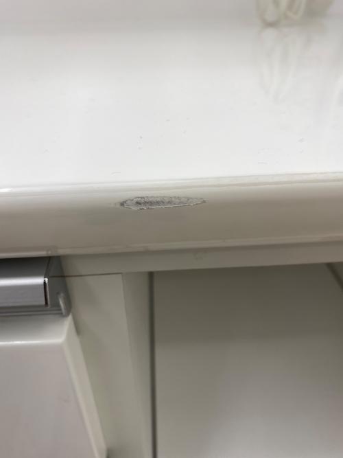 ニトリ レンジボード ホワイト 2枚扉 リガーレ