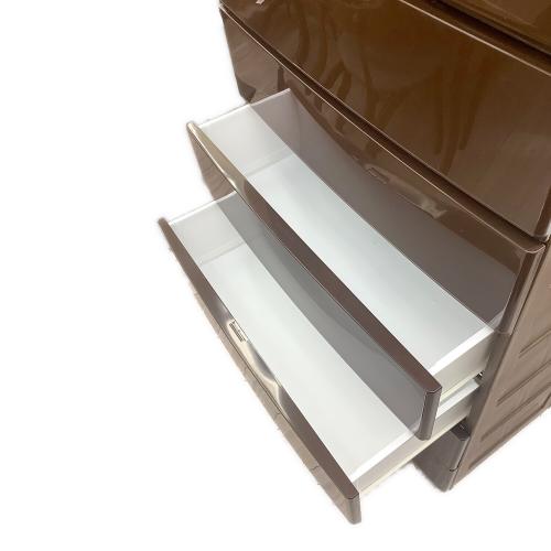 ウッドトップチェスト ブラウン 85 7段