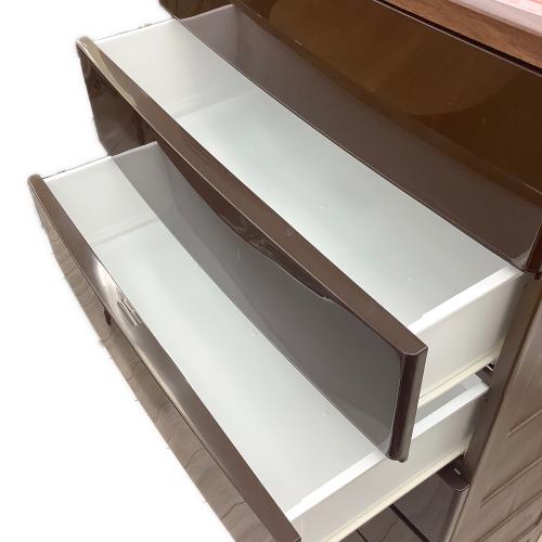 ウッドトップチェスト ブラウン 85 7段