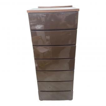 ウッドトップチェスト ブラウン 85 7段