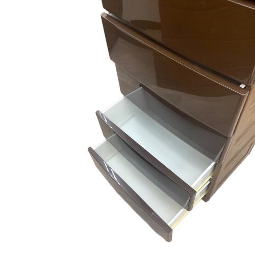 ウッドトップチェスト ブラウン 85 7段