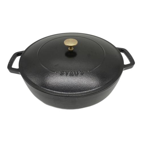 Staub (ストウブ) ブレイザー ソテーパン ブラック ブラック 28cm