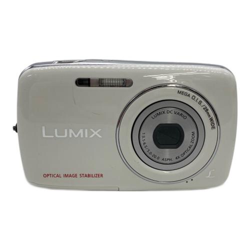 Panasonic (パナソニック) コンパクトデジタルカメラ DMC-S1 WH1GC001101