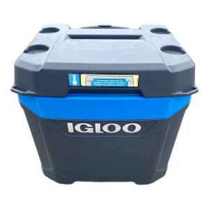 iGloo (イグルー) クーラーボックス 4900991 ブラック×ブルー