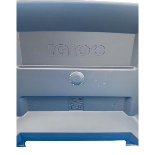 iGloo (イグルー) クーラーボックス 4900991 ブラック×ブルー