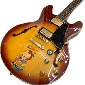 F&G Daniels セミアコギター ※ハードケース付き