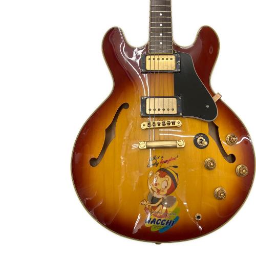 F&G Daniels セミアコギター ※ハードケース付き