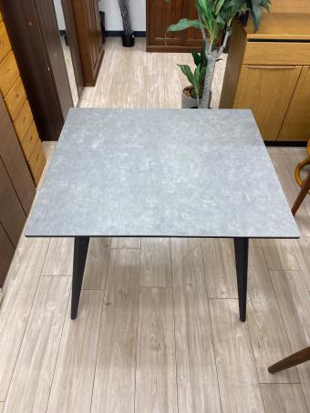 tarny (ターニー) ダイニングテーブル グレー×ブラック 15 セラミック天板 ダルトン