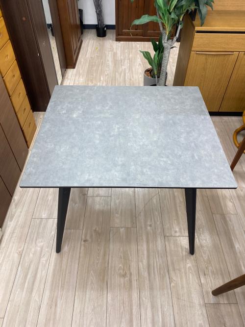 tarny (ターニー) ダイニングテーブル グレー×ブラック 15 セラミック天板 ダルトン