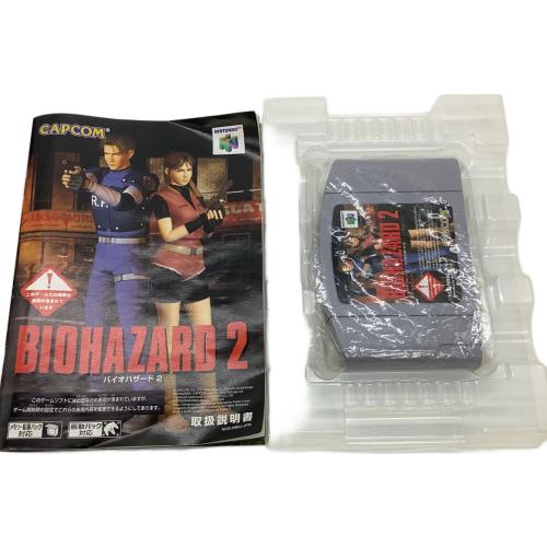 カプコン Nintendo64用ソフト　動作保証無 BIOHARZARD2 -