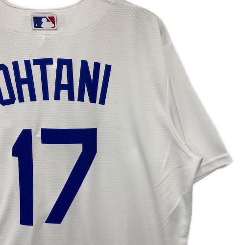 NIKE (ナイキ) 応援グッズ ホワイト×ネイビー ロサンゼルスドジャース ユニフォーム T770-LDWH-LD7-S14