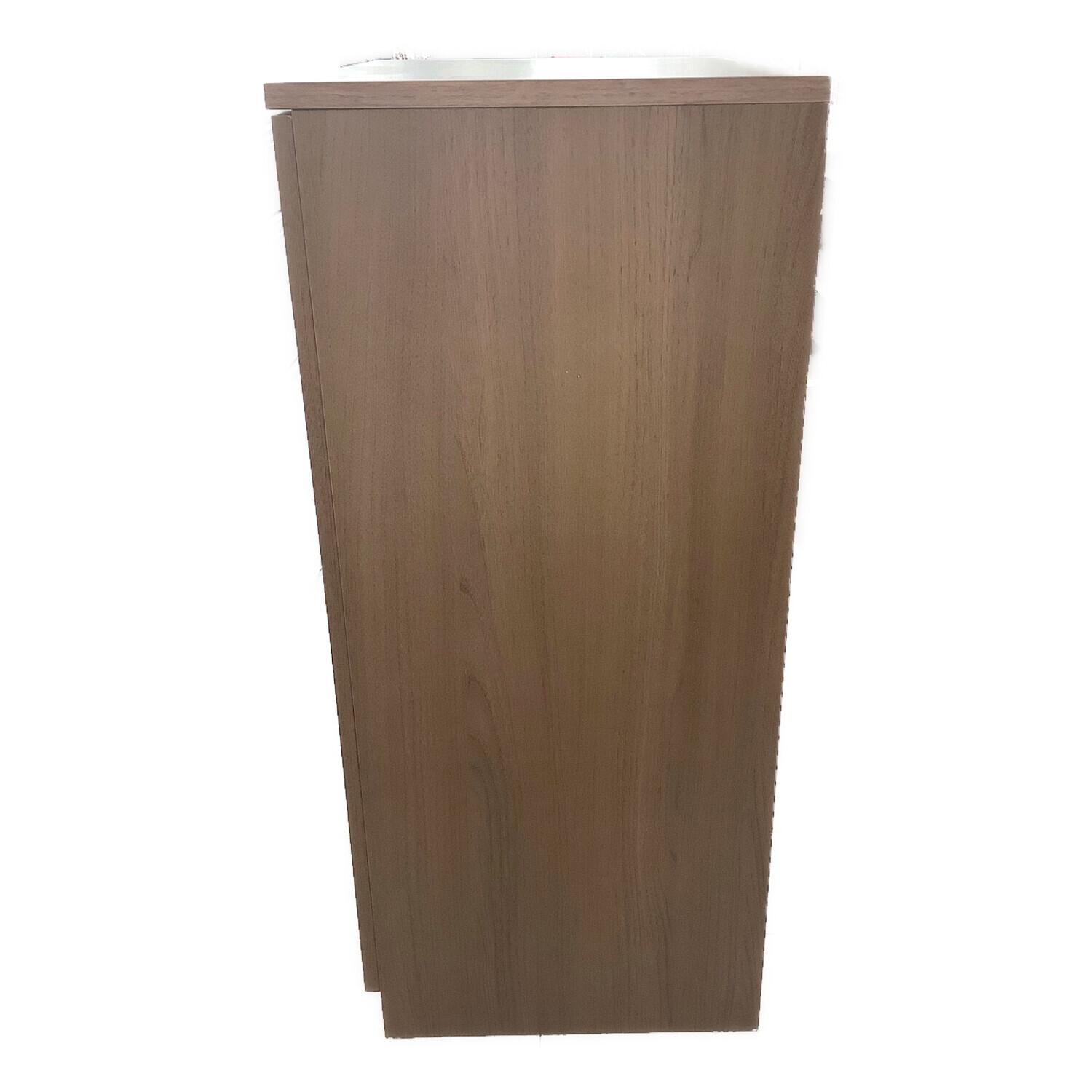 ニトリ レンジ台 ブラウン 1枚扉｜トレファクONLINE