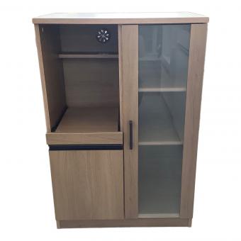 ニトリ レンジ台 ブラウン 1枚扉