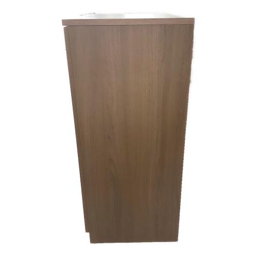 ニトリ レンジ台 ブラウン 1枚扉