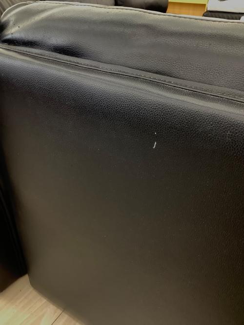 コーナーソファー ブラック